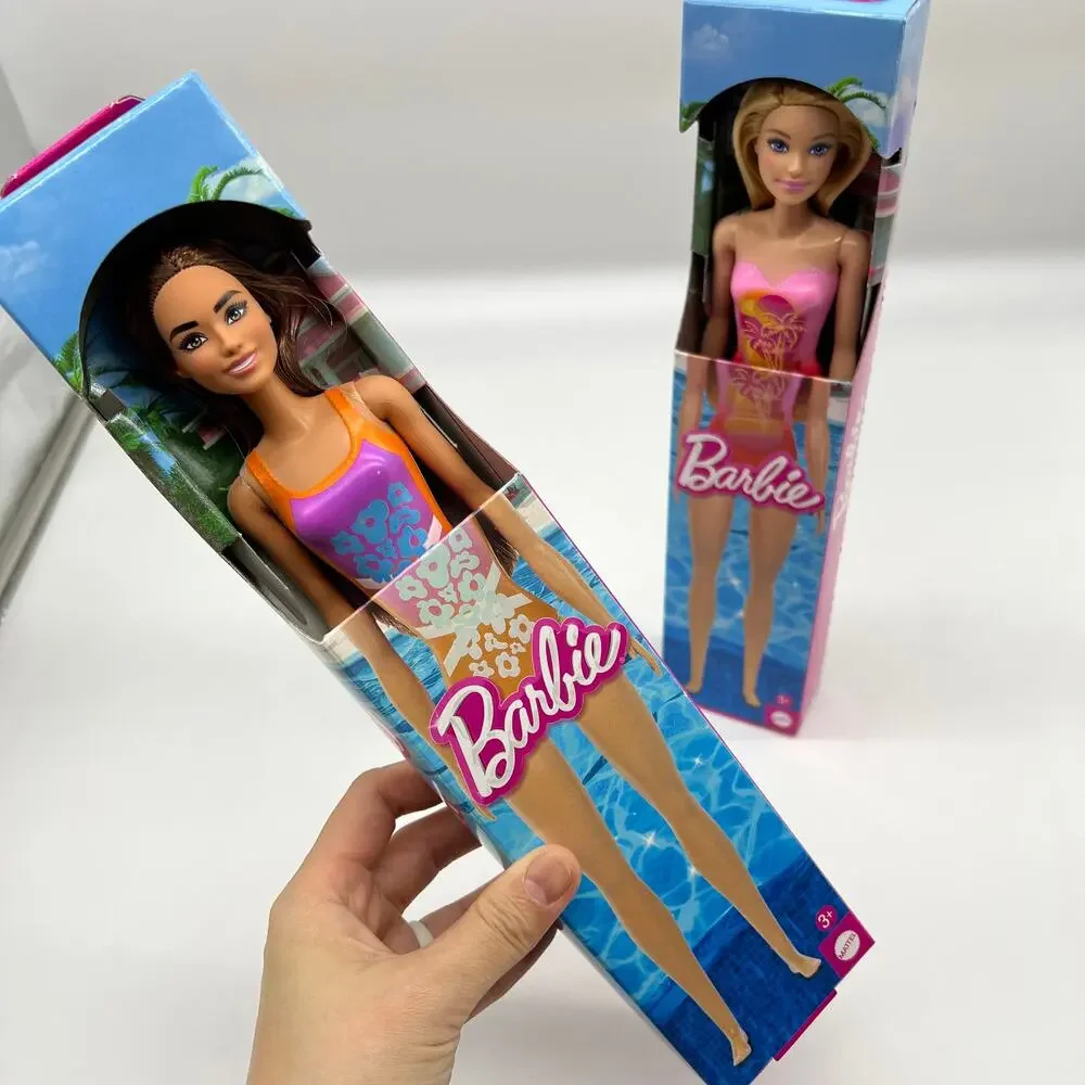 Barbie Toy Set of 2 Barbie Summer Swimming